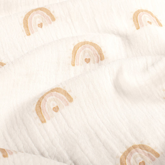 Musselina Arco-Íris Terracota