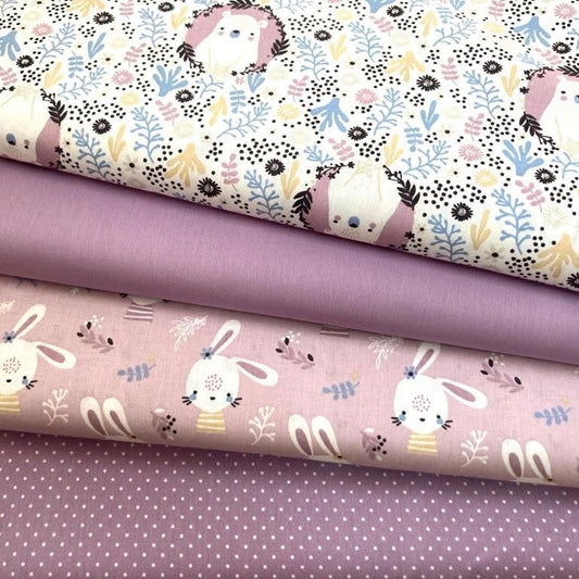 Poplin Ursinhos com Flores