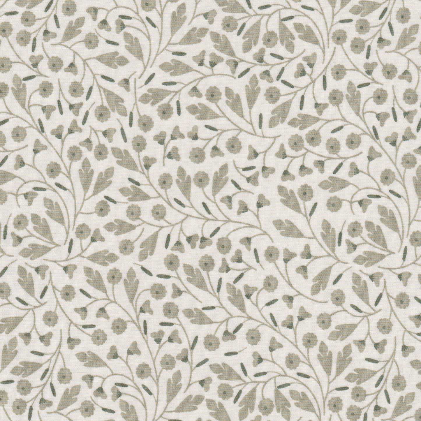 Poplin Folhas Verde