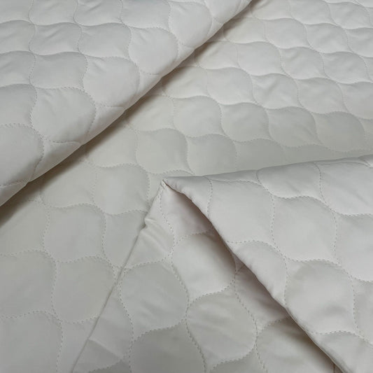 Tecido Acolchoado Branco Sujo