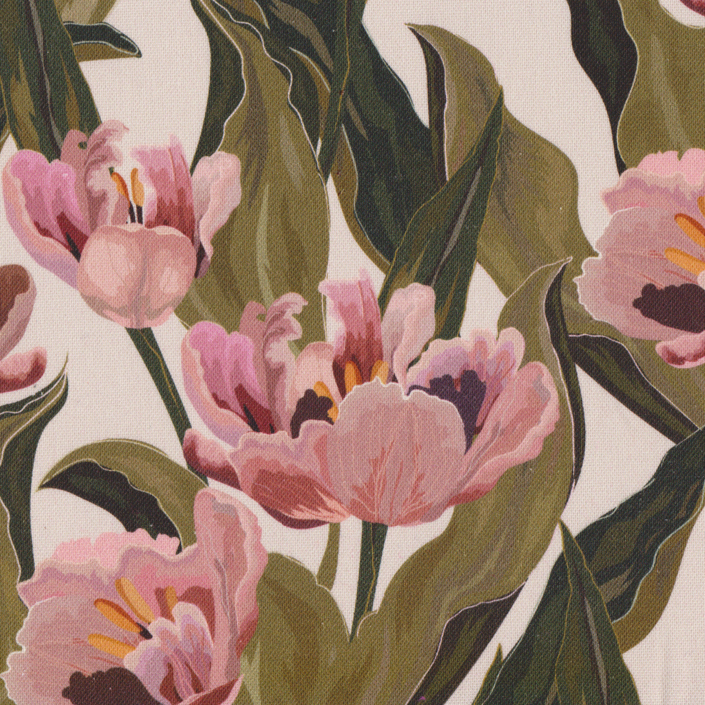 Canvas Folhas e Flores