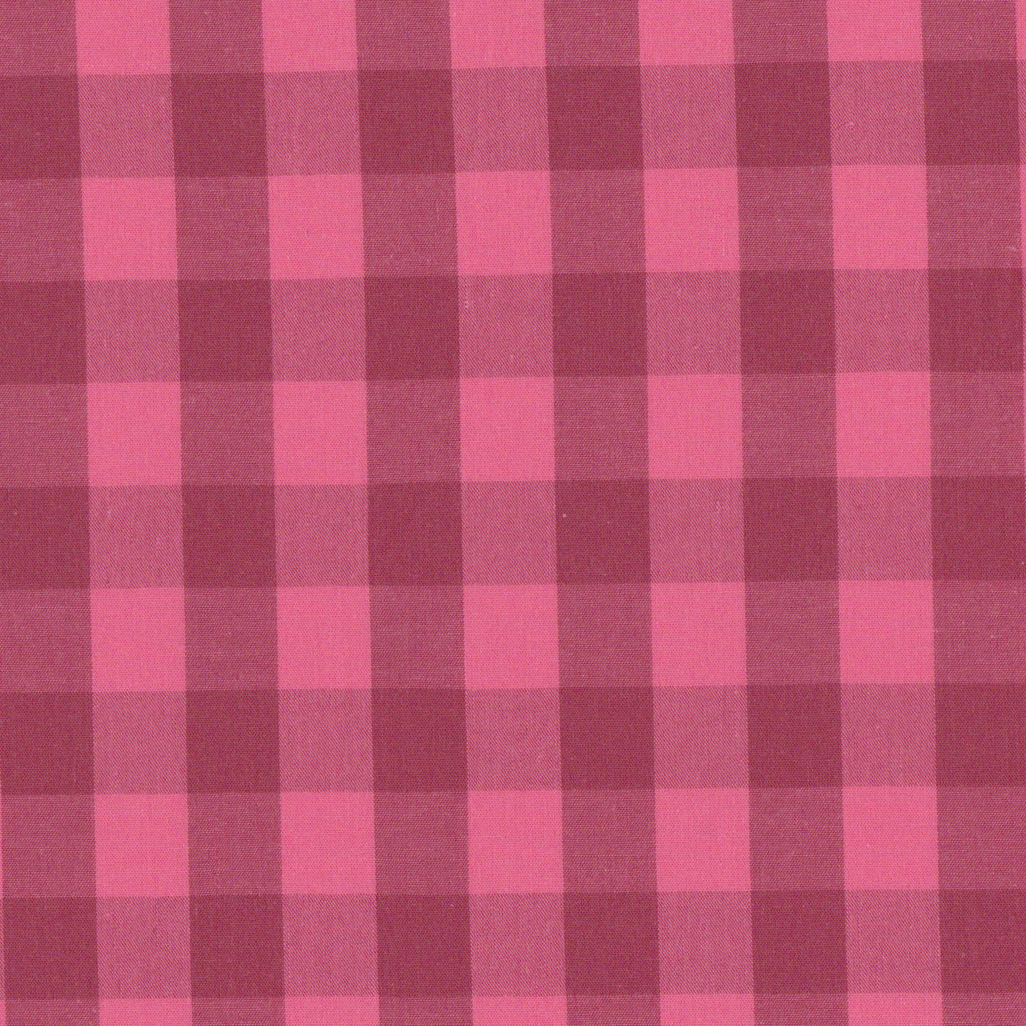 Poplin Vichy Rosa e Bordeaux