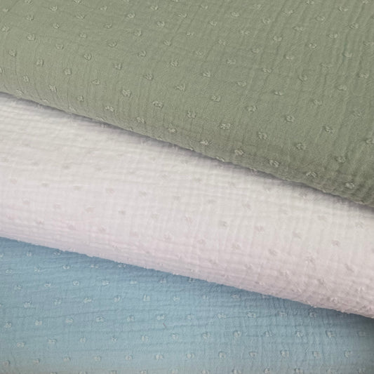 Musselina Plumeti Branco