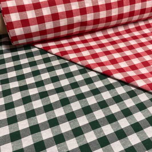Loneta Xadrez Vermelho
