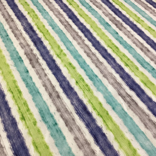 Loneta Riscas Azul e Verde