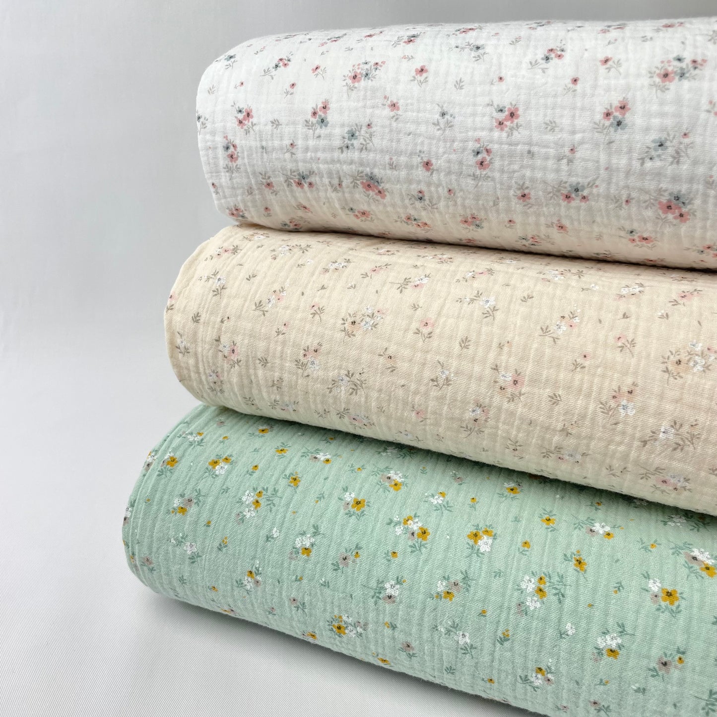 Musselina Florinhas Branco