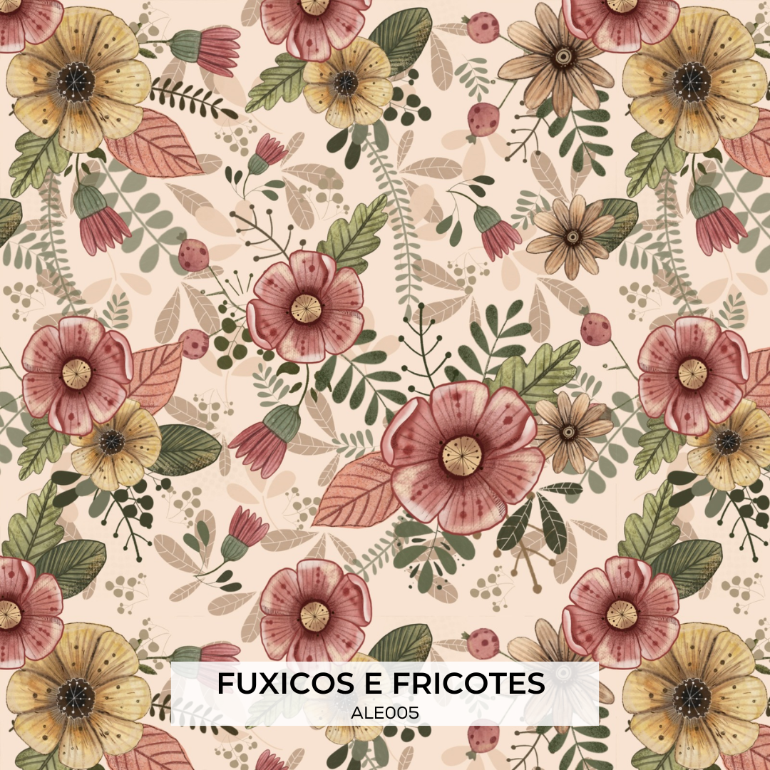 Poplin Floral Grande Alegria