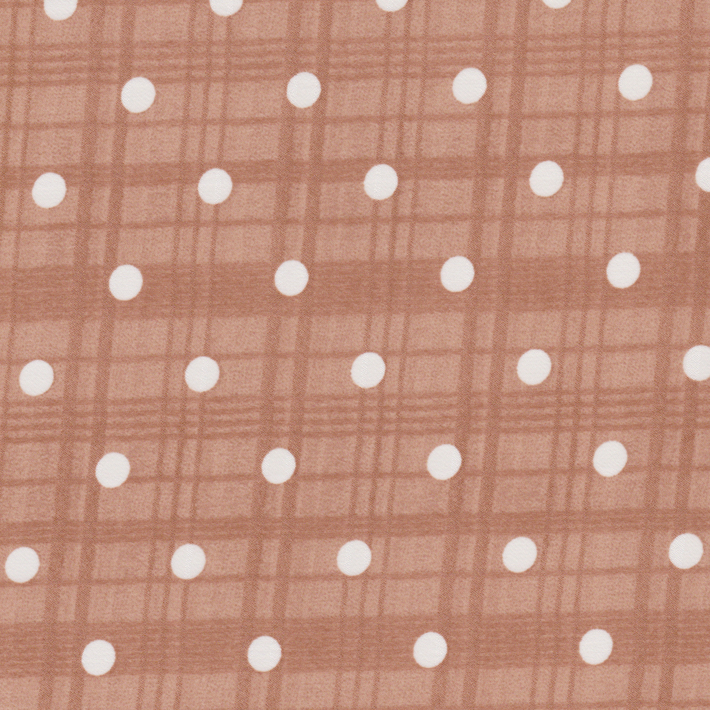 Crepe Nude Bolinhas