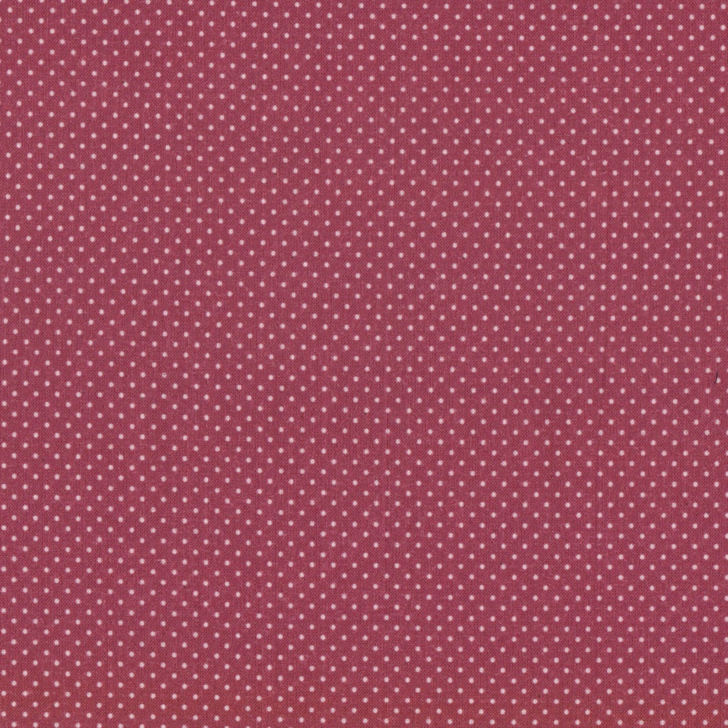Poplin Vermelho Escuro com Pintas Cru
