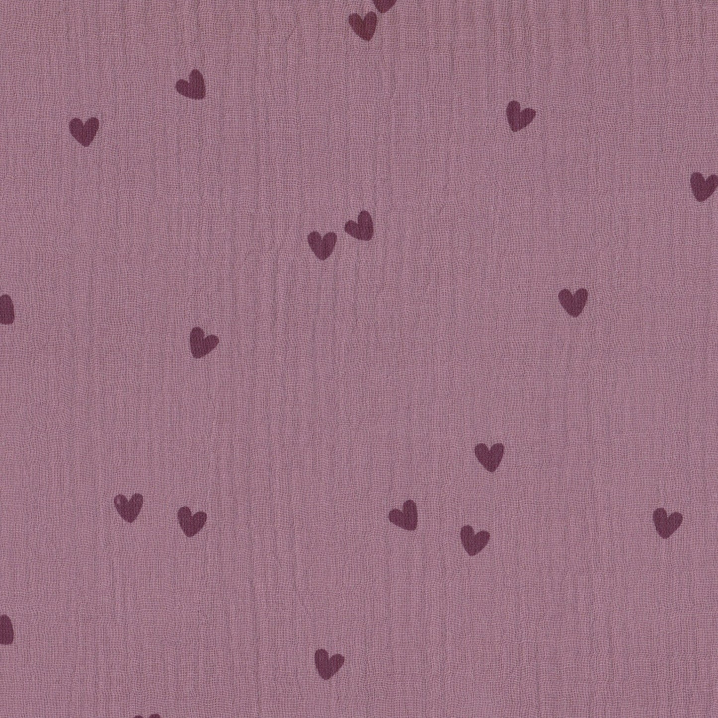 Musselina Corações Violeta