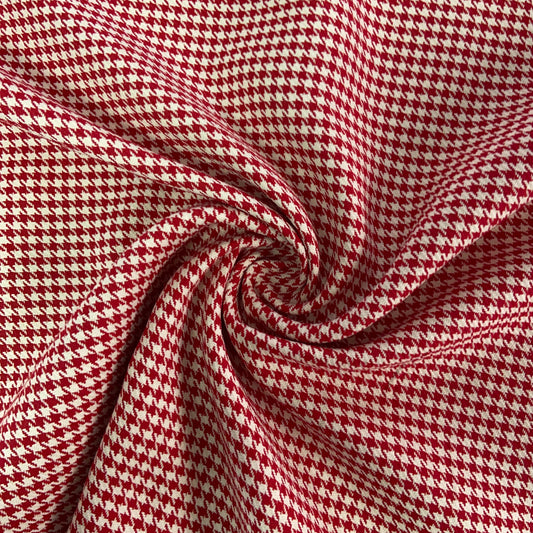 Pied de Poule Vermelho