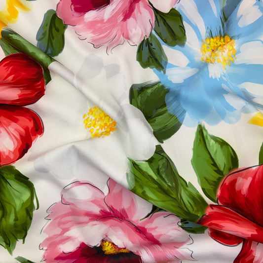 Sarja Laguna Estampado Flores Grandes