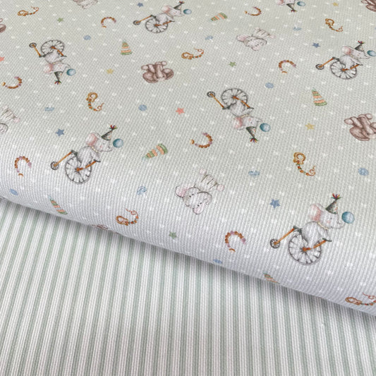 Fustão Verde Água Elefantes