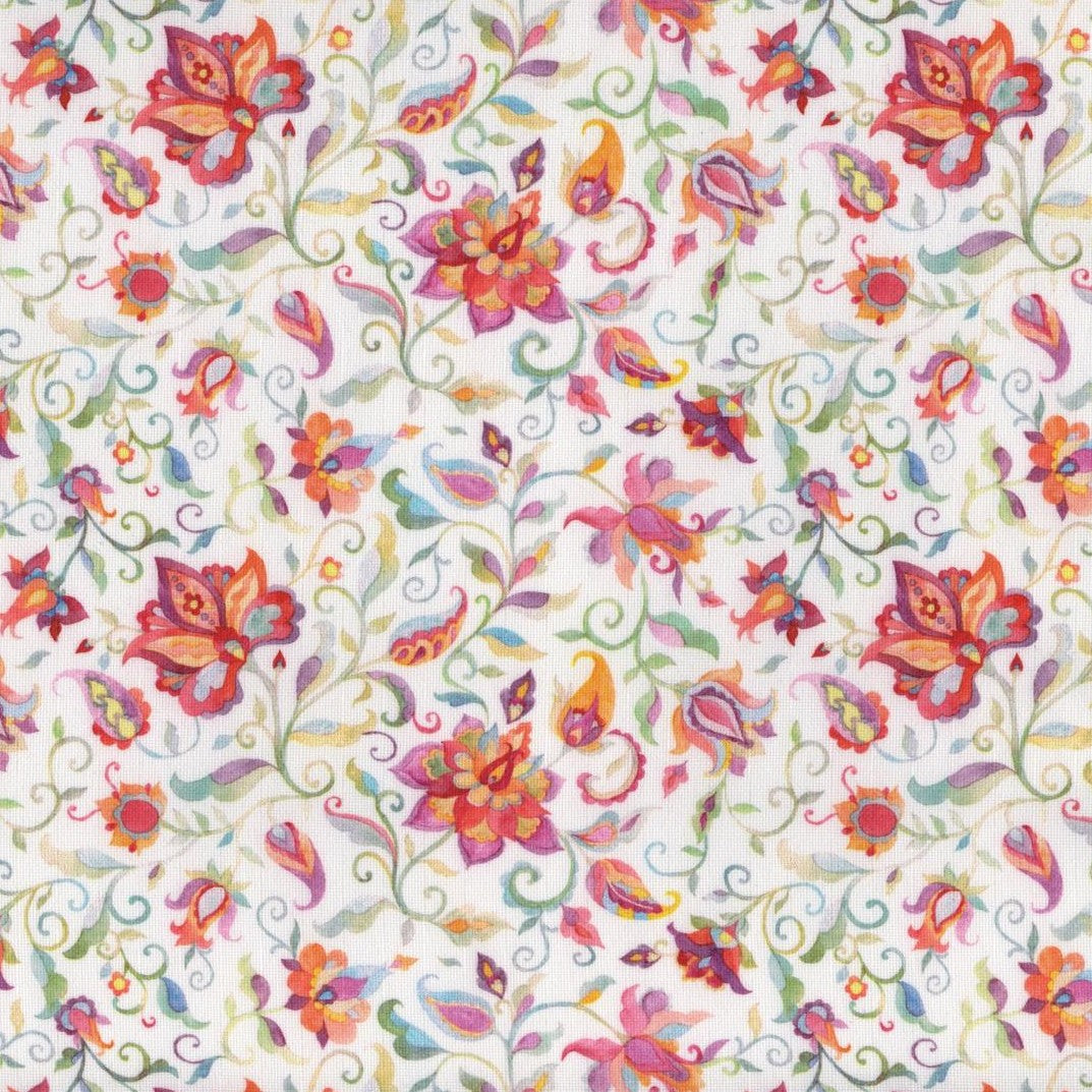Tecido Anti-Nódoas Floral