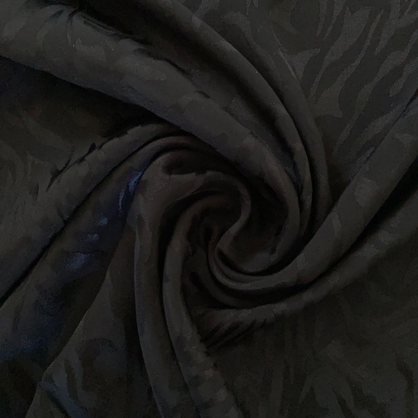 Viscose Jaquard Preto