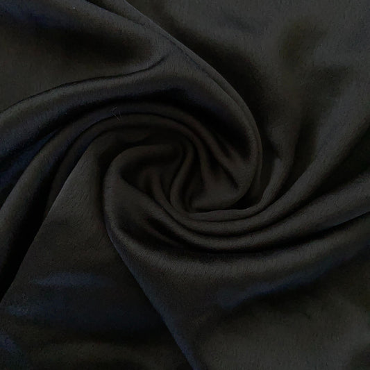 Crepe Acetinado Preto