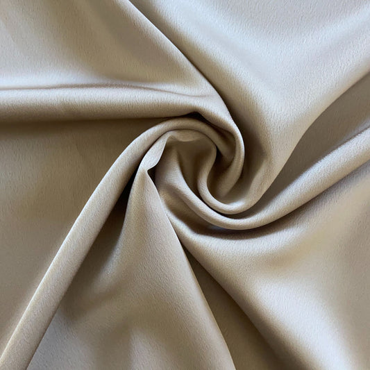 Crepe Acetinado Beje