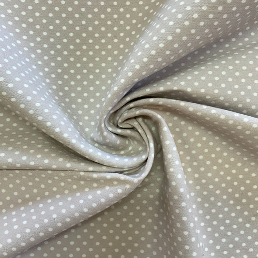 Ganga Elástica Bege as Bolinhas 9Oz