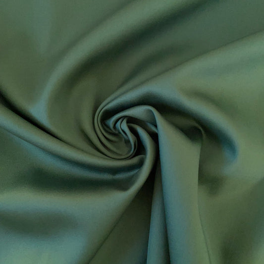 Poplin Satin Verde Escuro