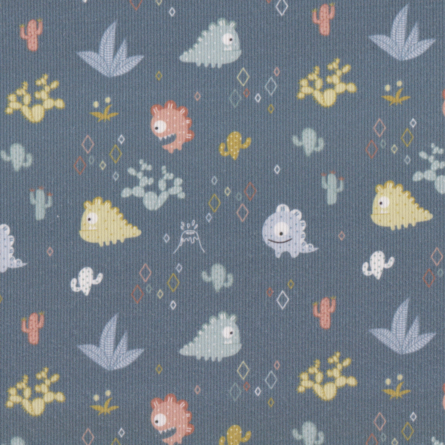 Retalho Fustão Fundo do Mar - 60cm