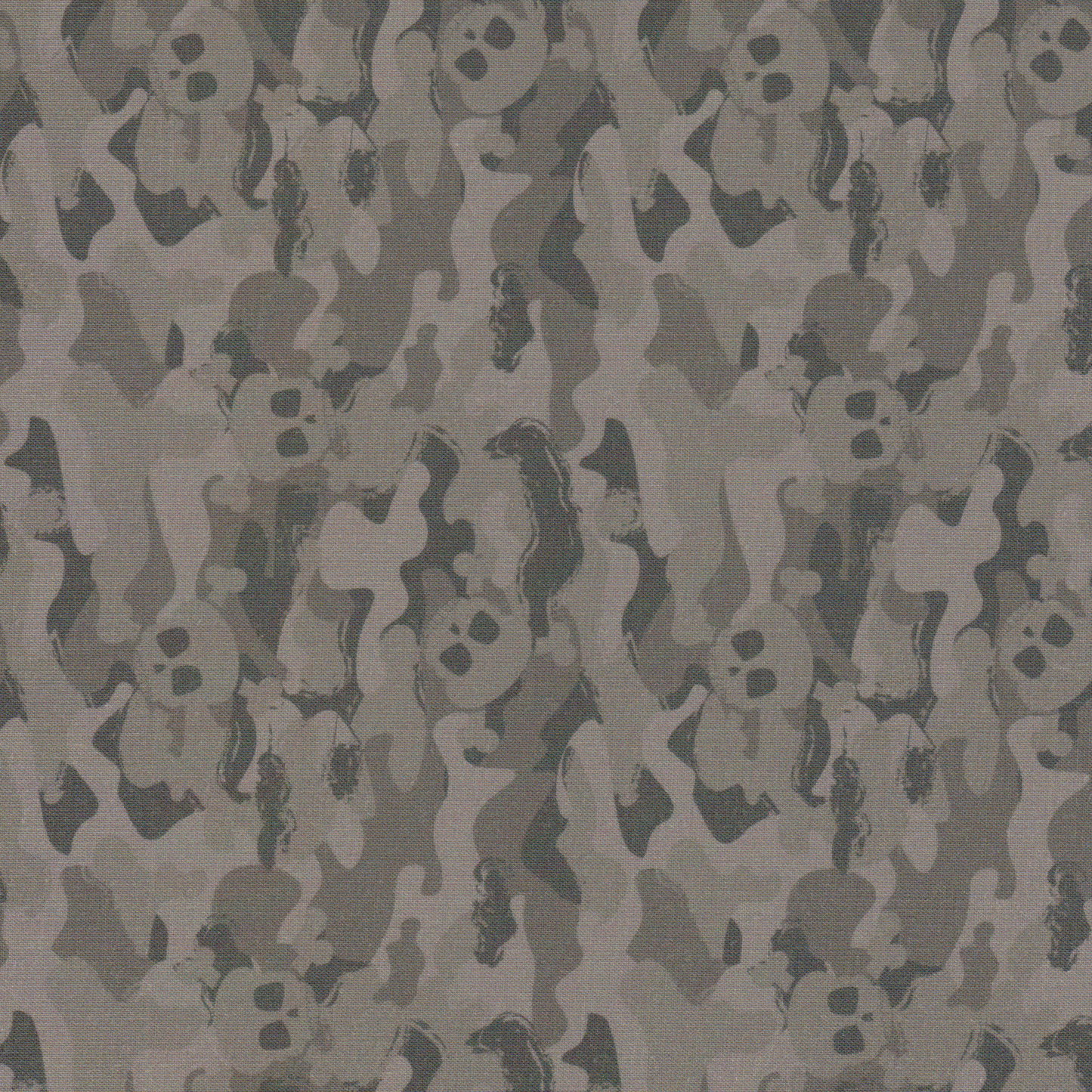 Poplin Camuflado Cinza