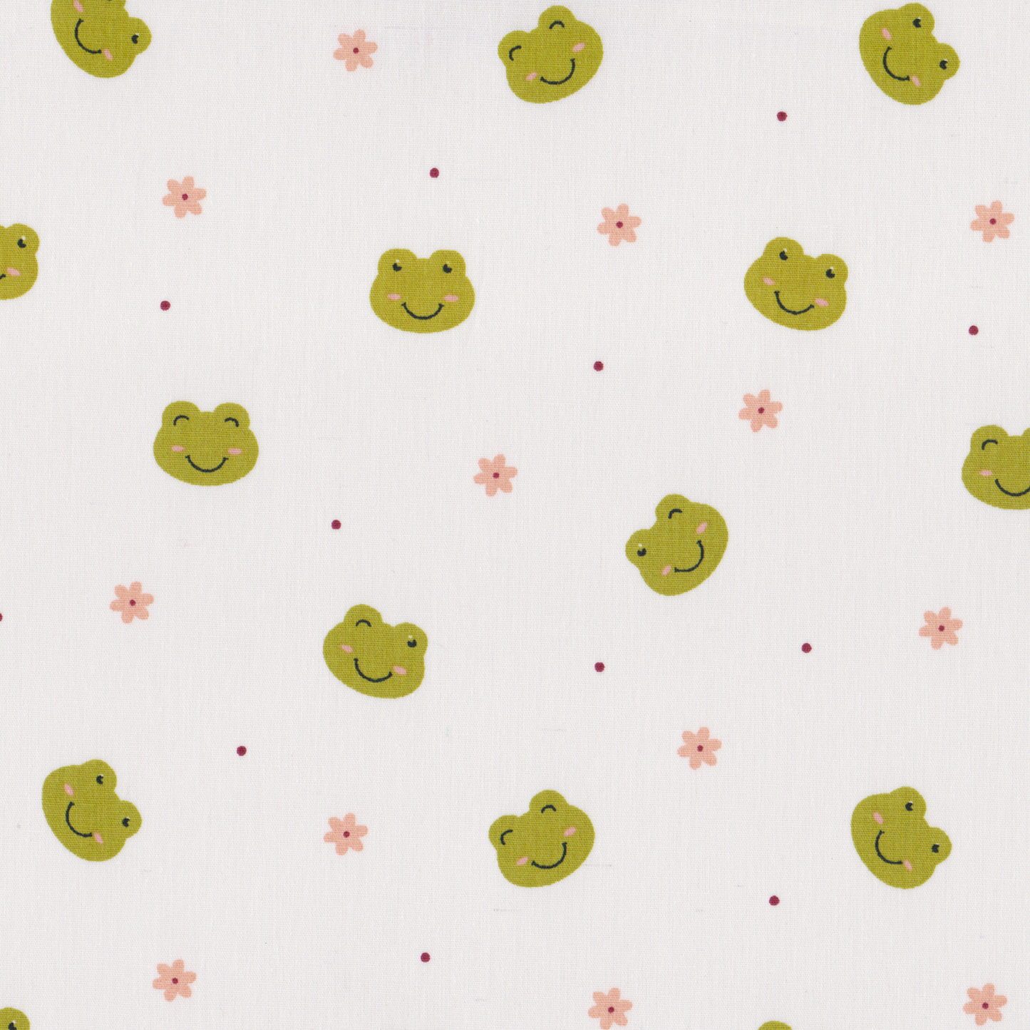 Retalho Poplin GOTS Sapinhos - 50cm