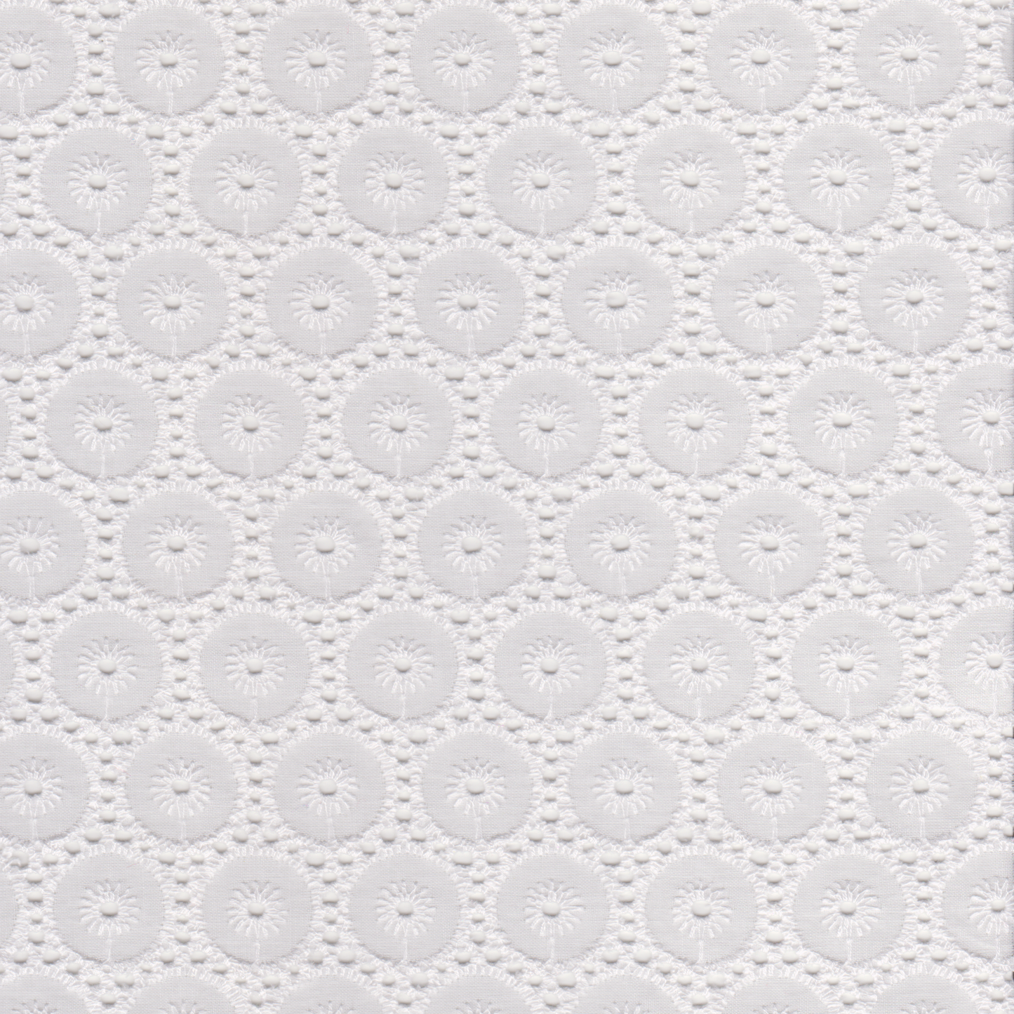 Bordado Inglês Círculos