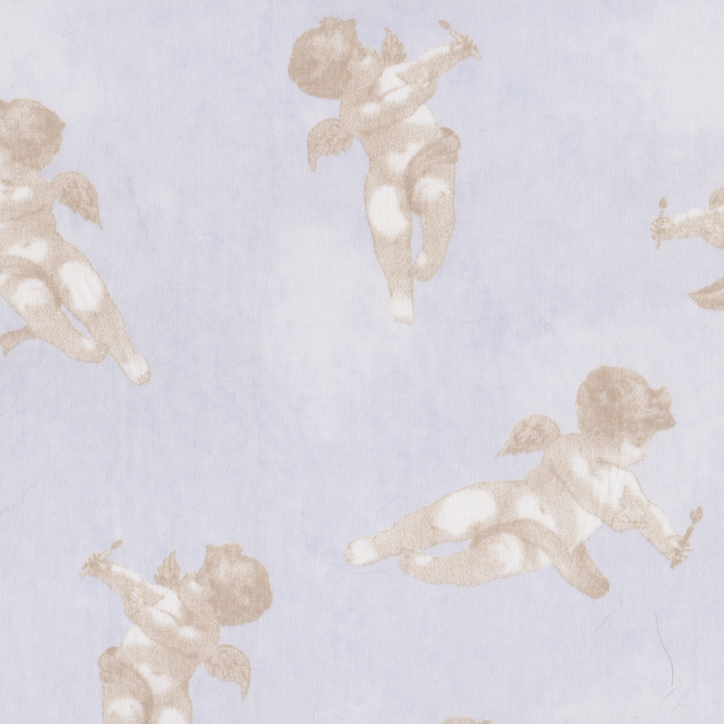 Retalho Poplin Anjos Azul - 45cm