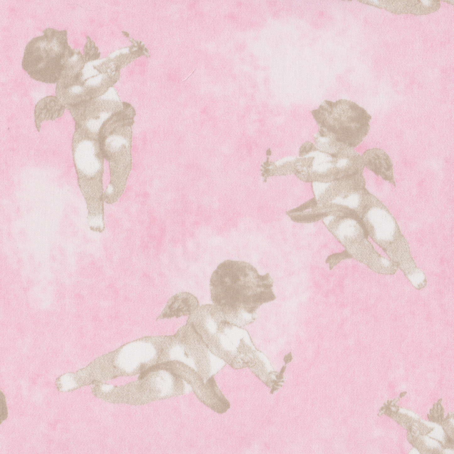 Retalho Poplin Anjos Rosa - 55cm