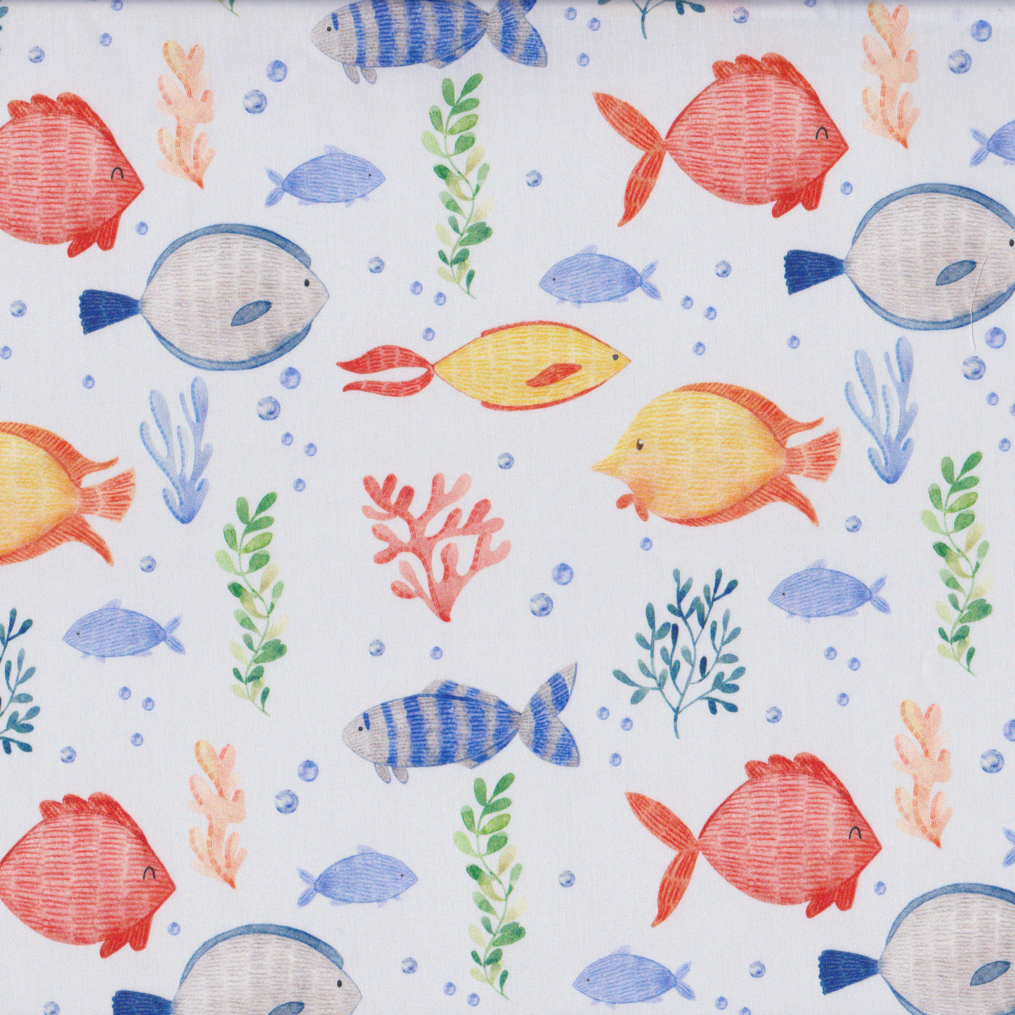 Poplin Peixes e Algas