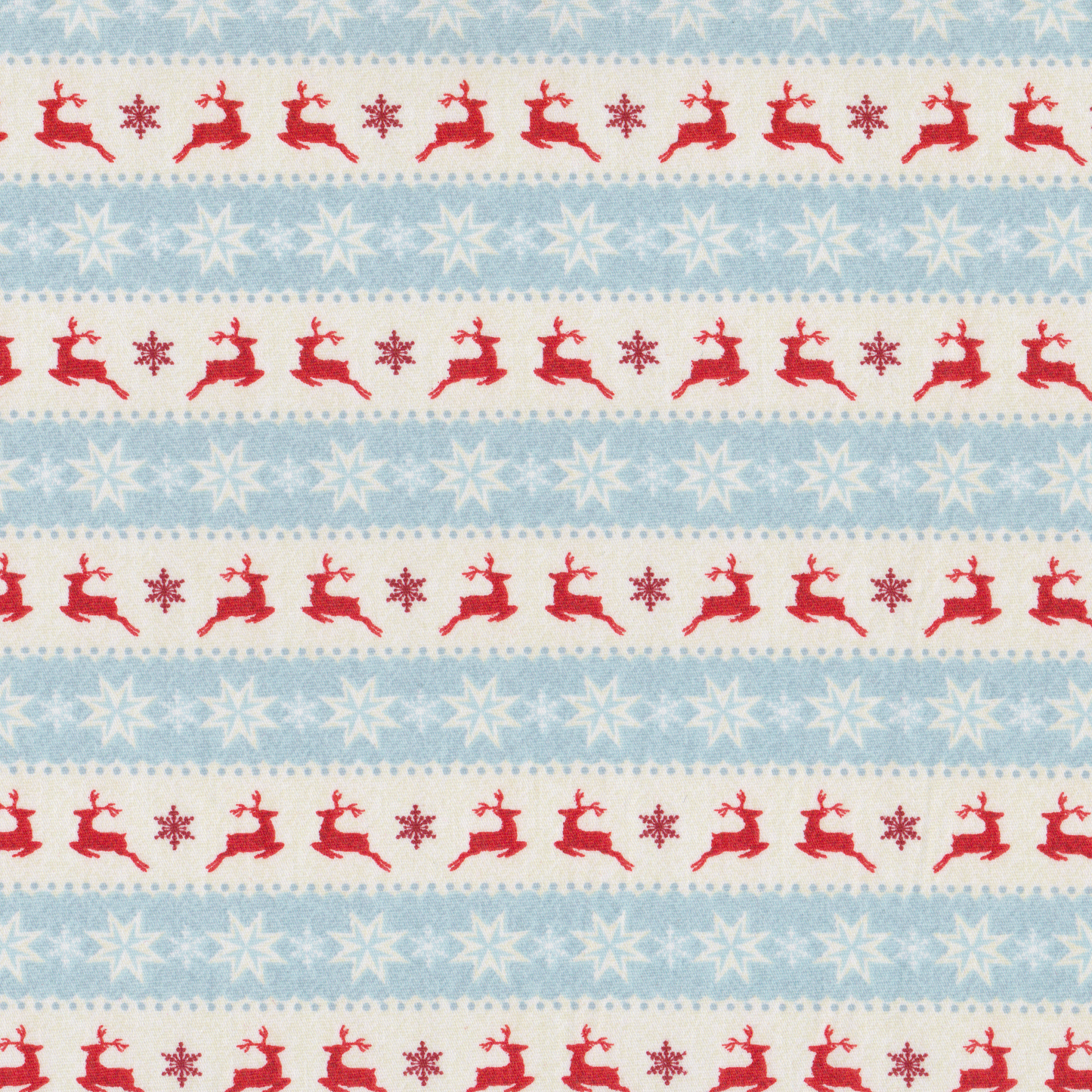 Poplin Barrinhas com Renas