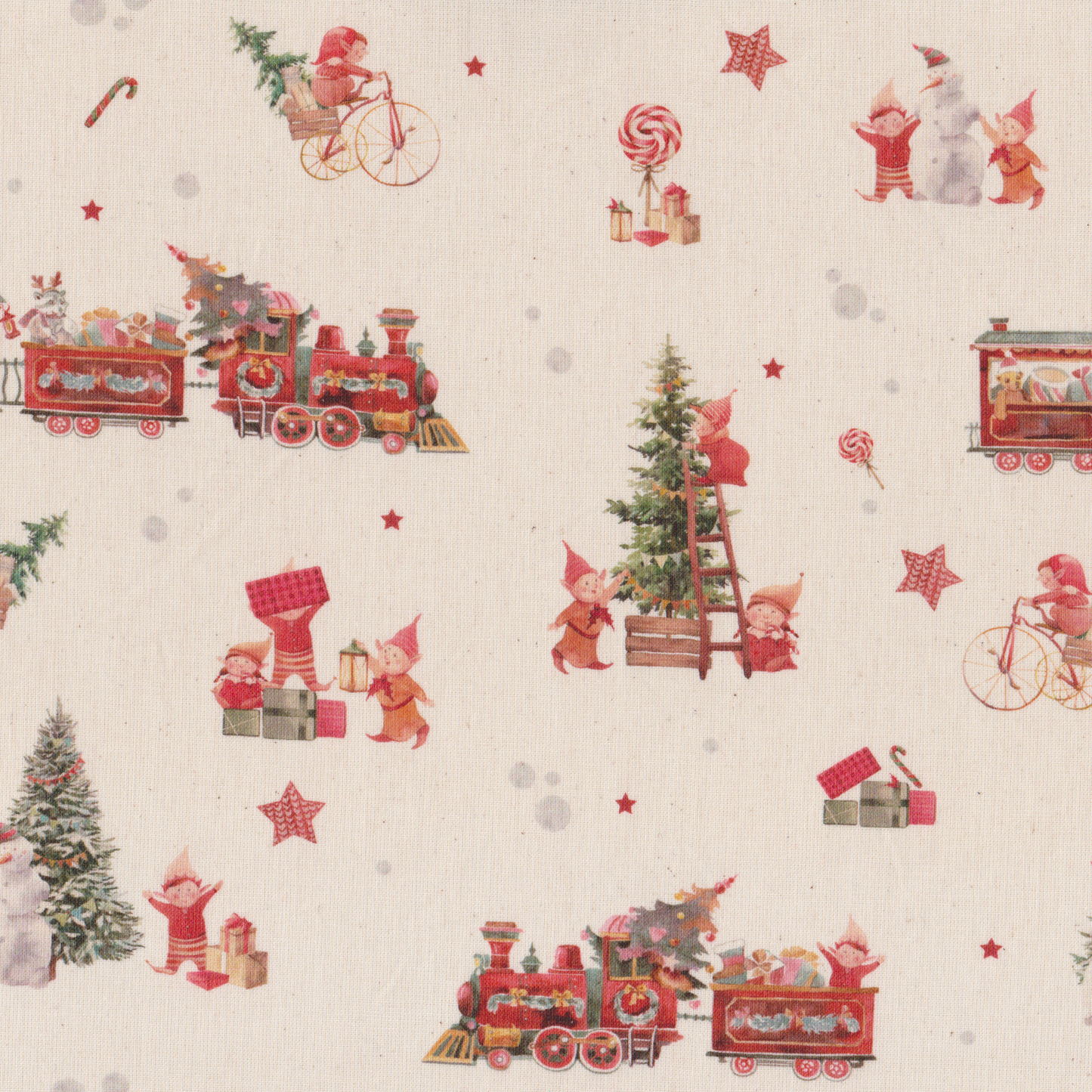 Poplin Comboio de Natal