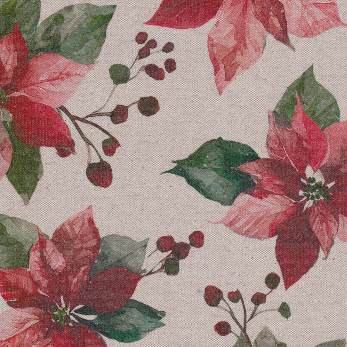 Canvas Aspeto Linho Estela de Natal