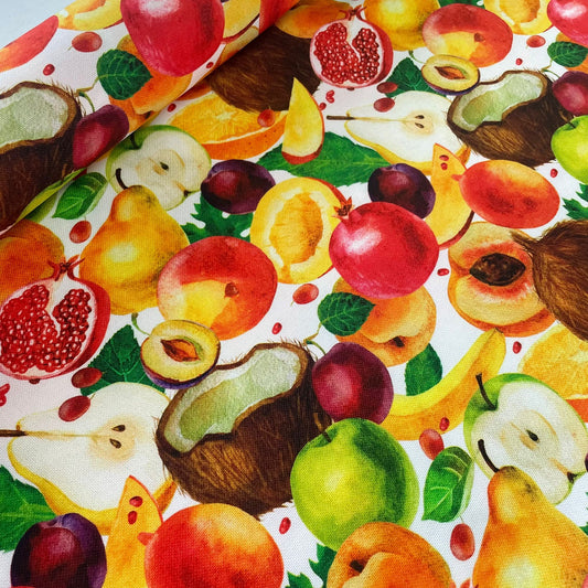 Tecido Anti-Nódoas Frutos