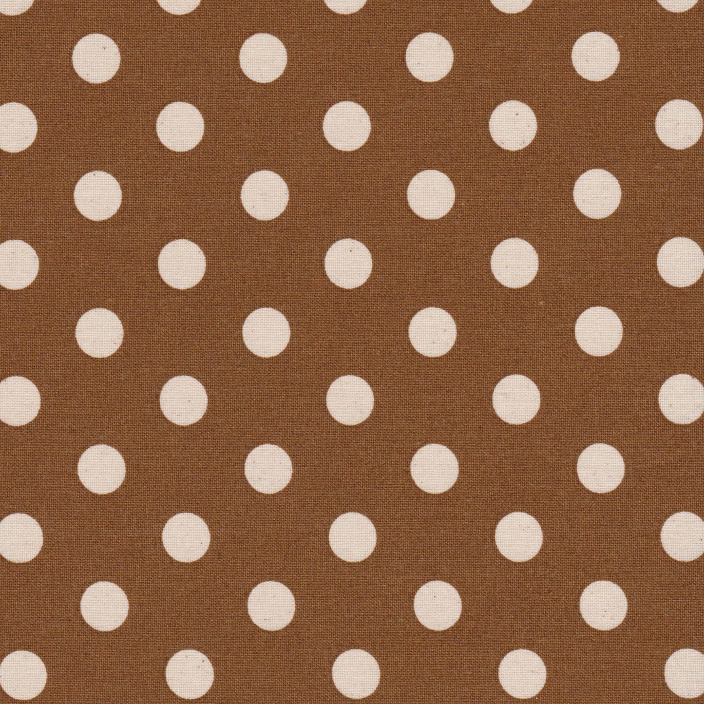 Poplin Castanho com Bolas