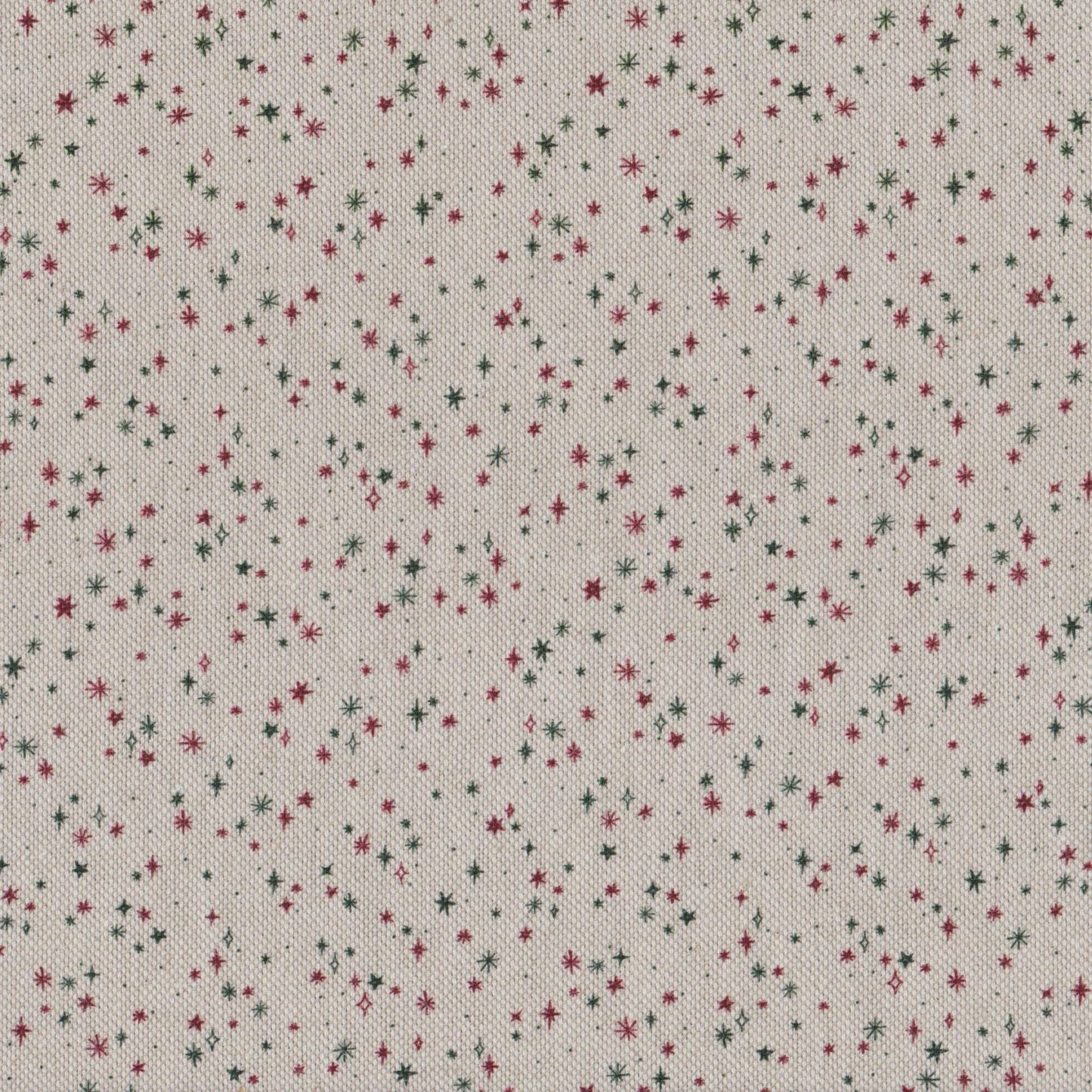 Linho Alentejano Estrelas Vermelho e Verde