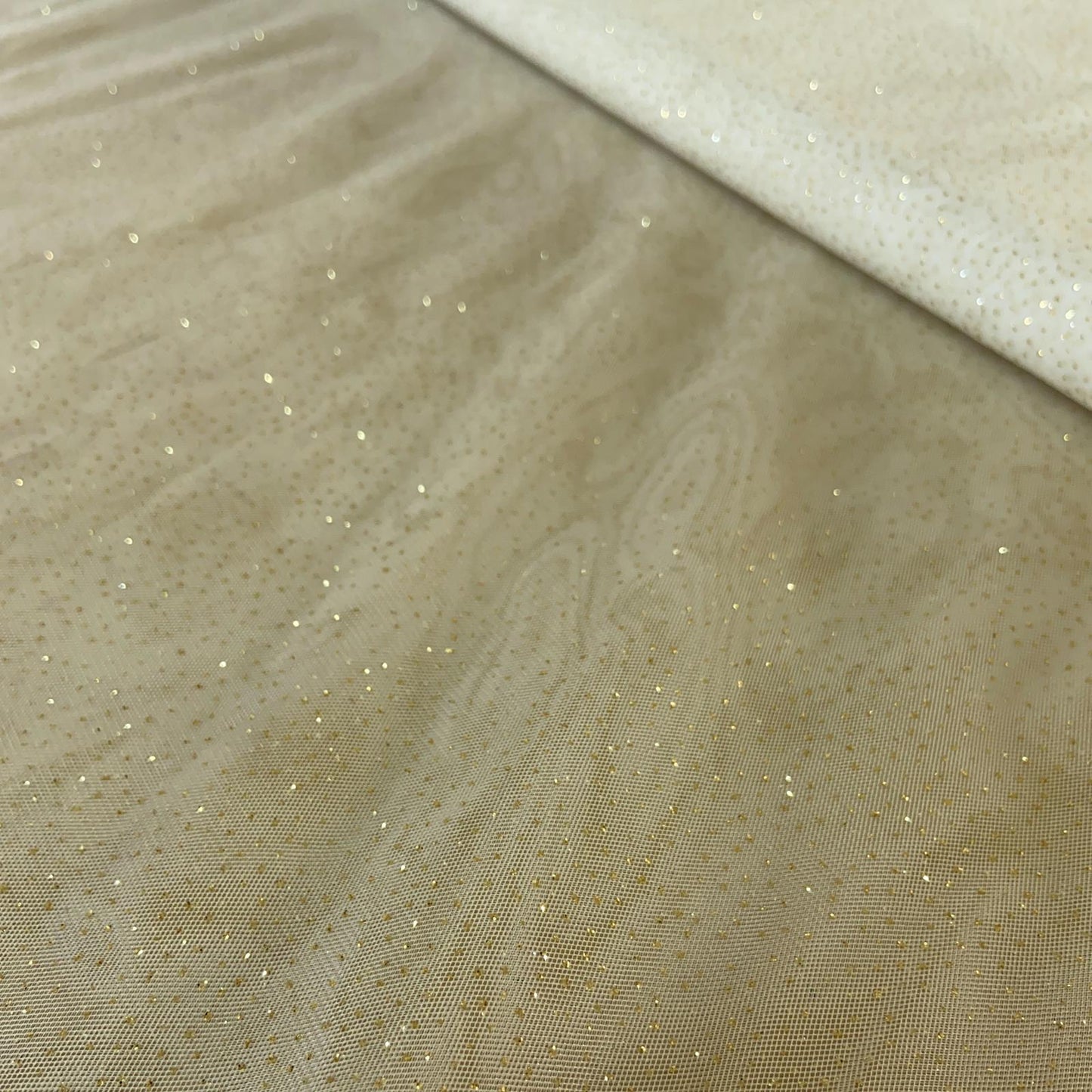 Tule com Glitter Pérola