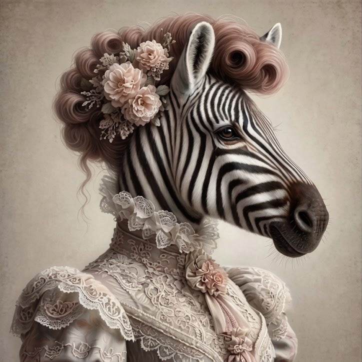 Painel Almofada Veludo Zebra