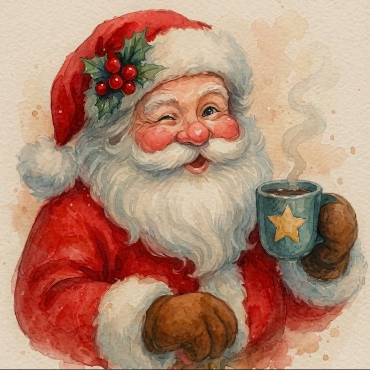 Painel Almofada Veludo Pai Natal