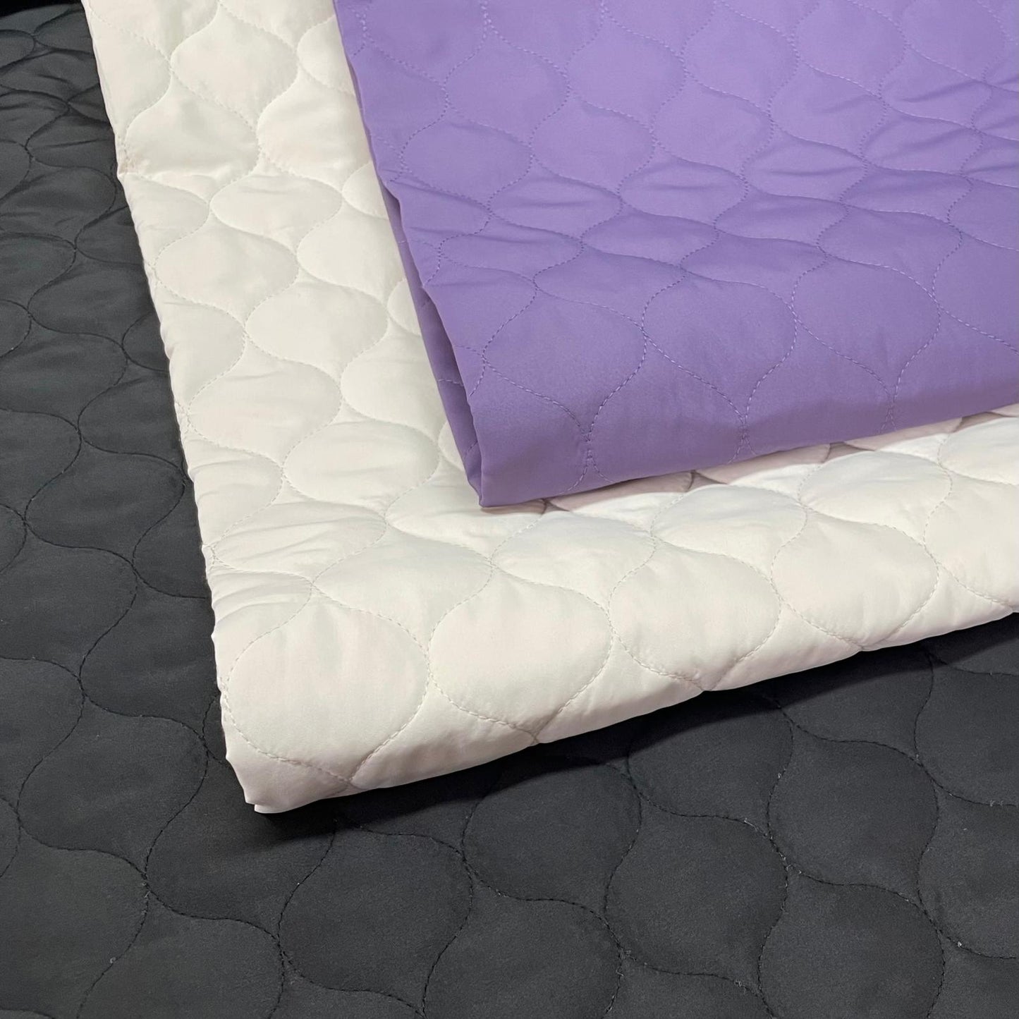 Tecido Acolchoado Roxo