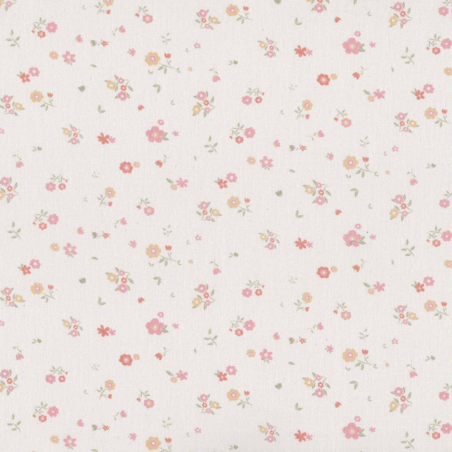 Poplin Flores Rosa