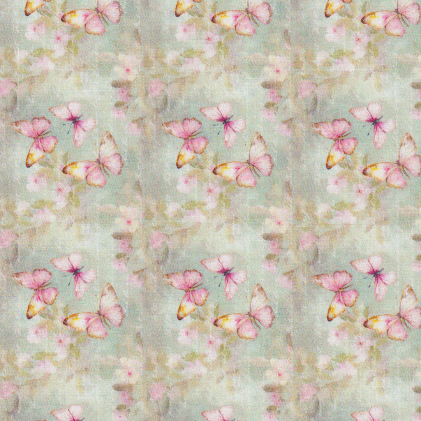 Poplin Borboletas