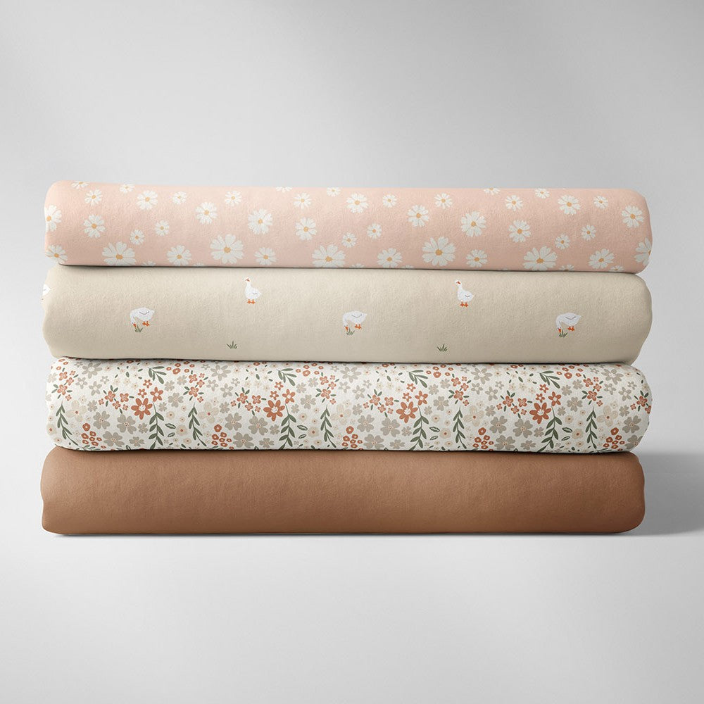 Poplin Floral Terracota