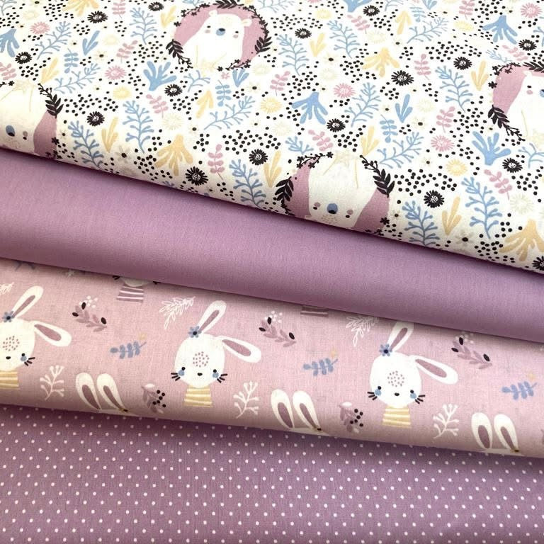 Poplin Ursinhos com Flores
