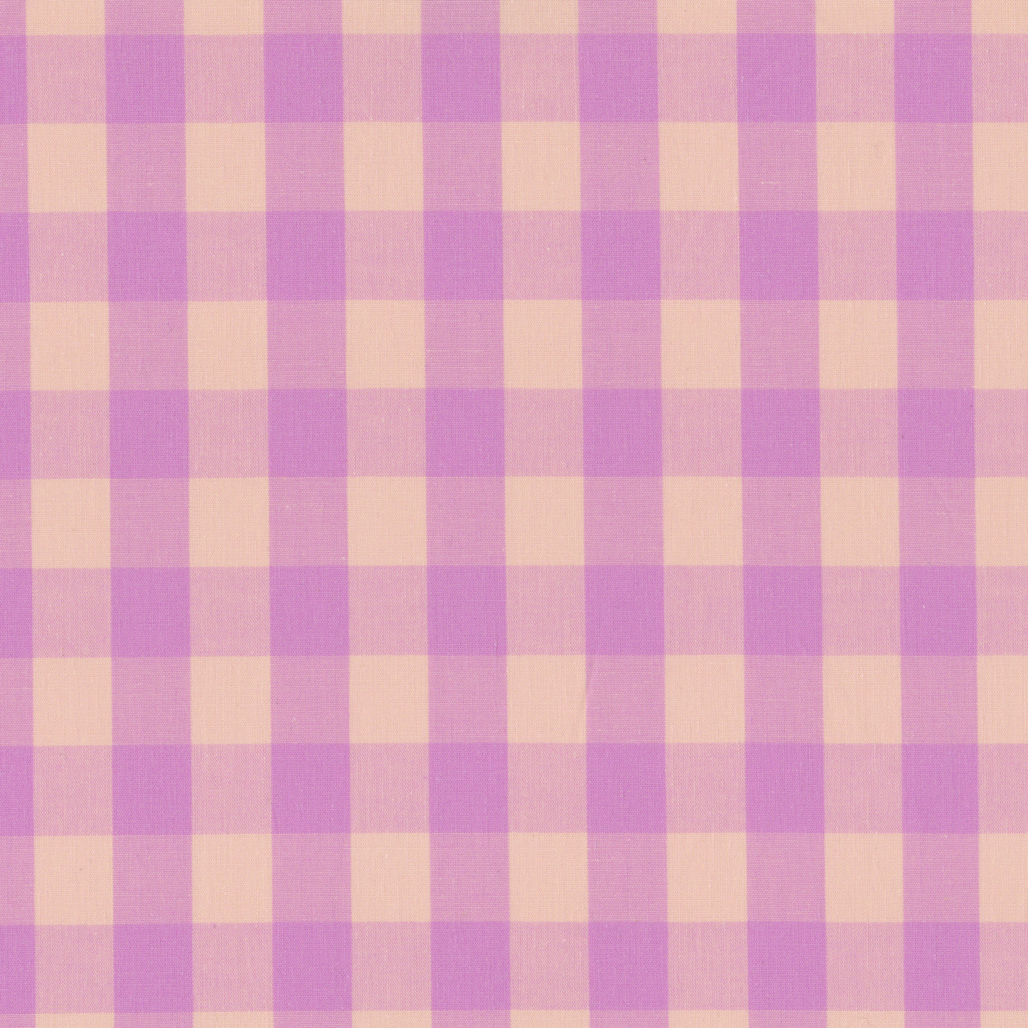 Poplin Vichy Rosa e Lilás