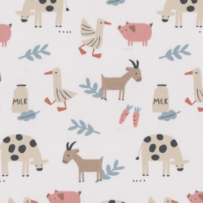 Poplin Animais da Quinta