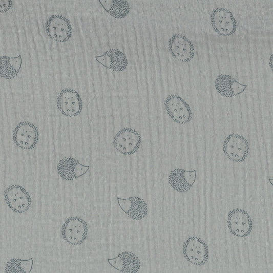 Musselina Ouriços Verde