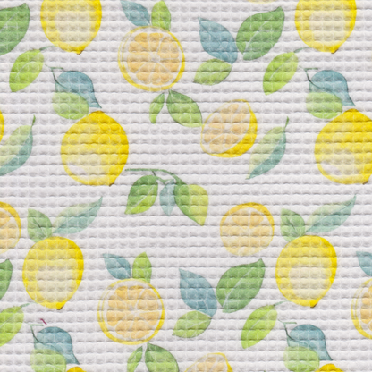 Waffle Estampado Limões