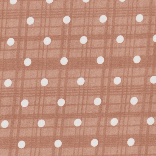 Crepe Nude Bolinhas