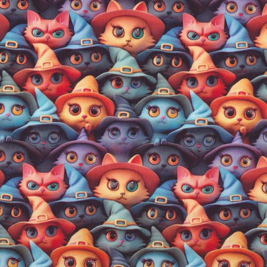 Poplin Gatos Feiticeiros